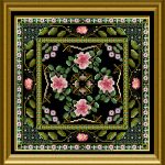 ONL 184 – The Beaded Rose Tile