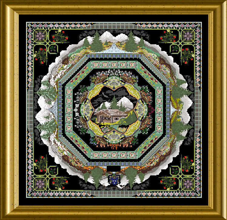 Garden Mandala Derrickandmelisa